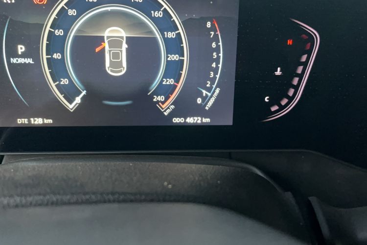 Used CHANGAN Ruicheng PLUS 2023 1.5T DCT Navigation Edition Odometer Close Up