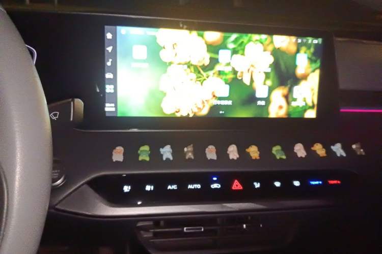 Used CHANGAN Ruicheng PLUS 2023 1.5T DCT Navigation Edition Audio And AC Panel