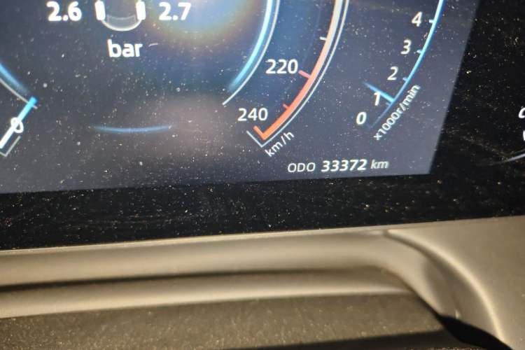Used CHANGAN Ruicheng PLUS 2023 1.5T DCT Navigation Edition Odometer Close Up