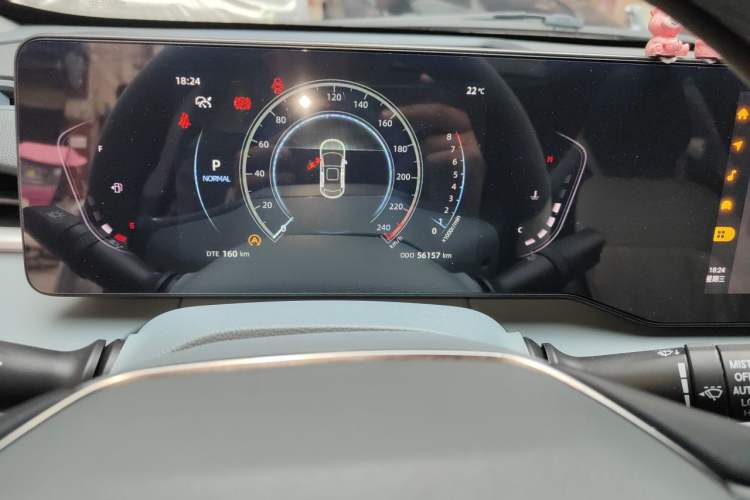 Used CHANGAN Ruicheng PLUS 2023 1.5T DCT Navigation Edition Odometer Close Up