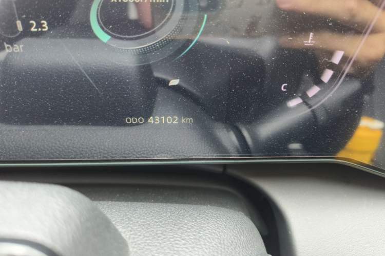 Used CHANGAN Ruicheng PLUS 2023 1.5T DCT Flagship Edition Odometer Close Up
