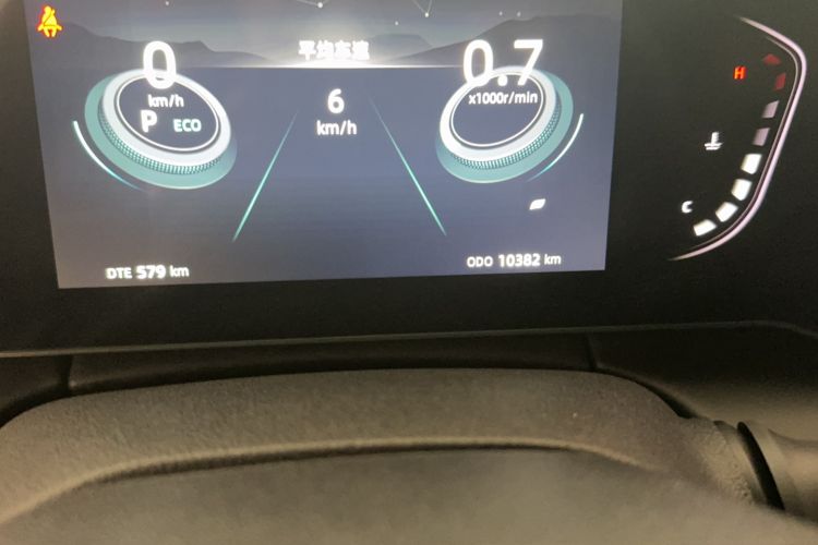 Used CHANGAN Ruicheng PLUS 2023 1.5T DCT Prestige Edition Odometer Close Up
