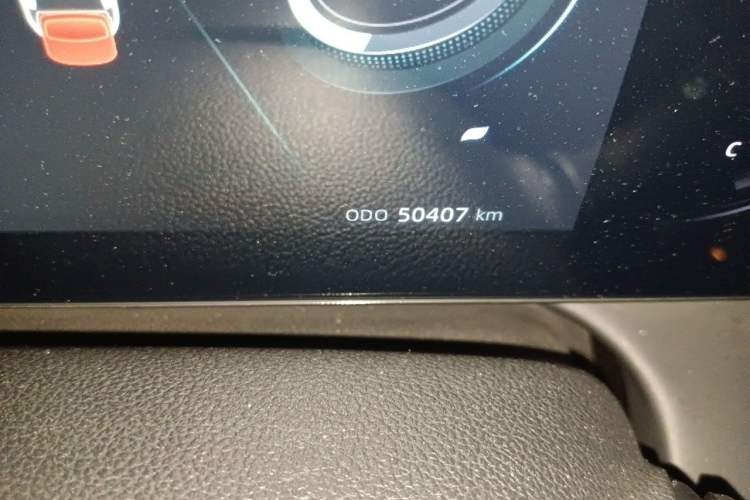 Used CHANGAN Ruicheng PLUS 2023 1.5T DCT Navigation Edition Odometer Close Up