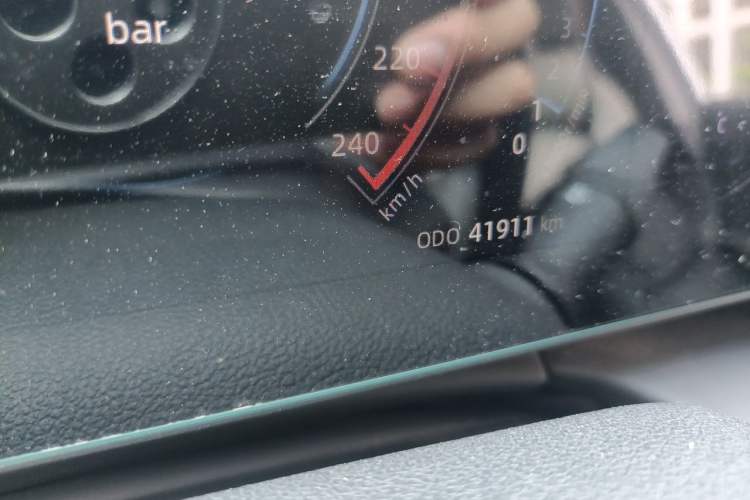 Used CHANGAN Ruicheng PLUS 2023 1.5T DCT Prestige Edition Odometer Close Up