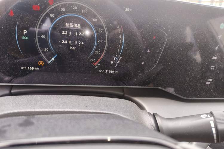 Used CHANGAN Ruicheng PLUS 2023 1.5T DCT Prestige Edition Odometer Close Up