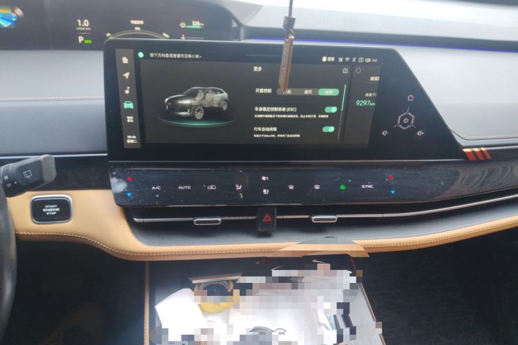 Used CHANGAN UNI-K 2021 2.0T Prestige Edition Audio And AC Panel
