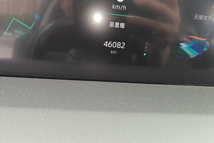 Used CHANGAN UNI-K 2021 2.0T Prestige Edition Odometer Close Up