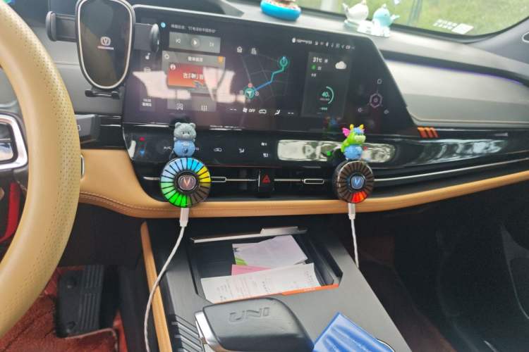 Used CHANGAN UNI-K 2021 2.0T Prestige Edition Audio And AC Panel