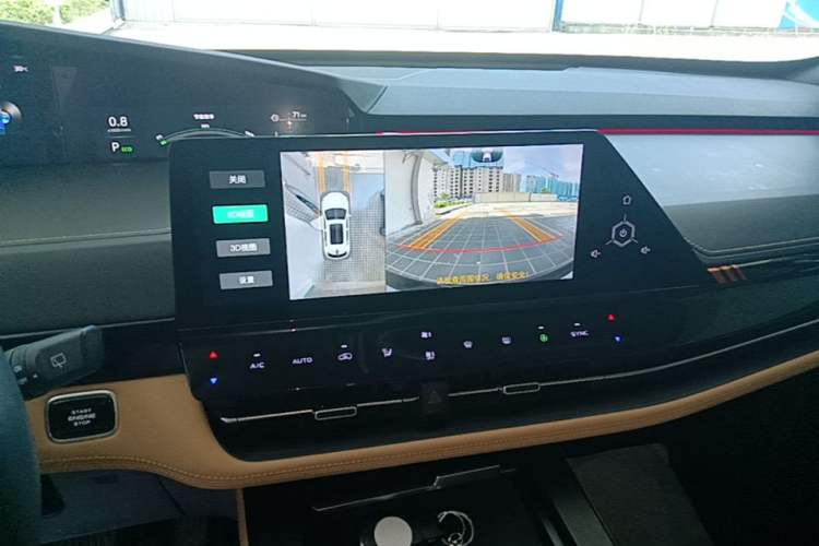Used CHANGAN UNI-K 2021 2.0T Prestige Edition Audio And AC Panel