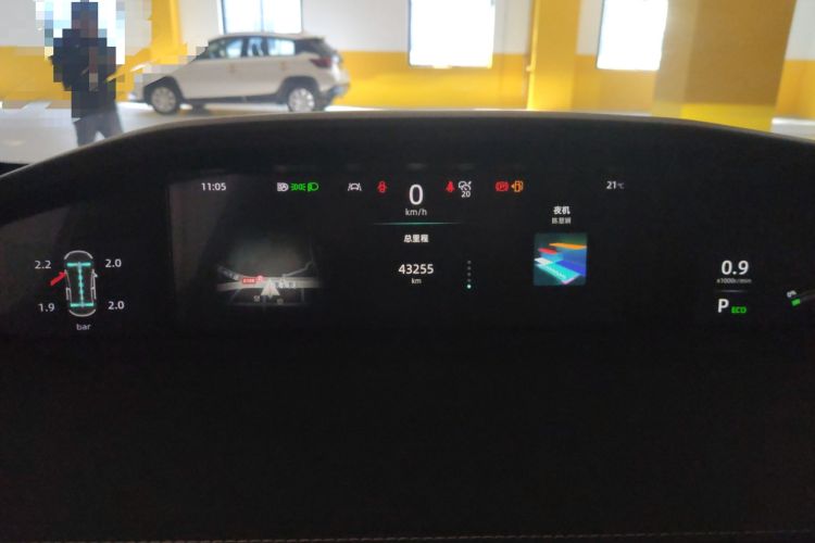 Used CHANGAN UNI-K 2021 2.0T All-Wheel Drive Prestige Version Instrument Cluster