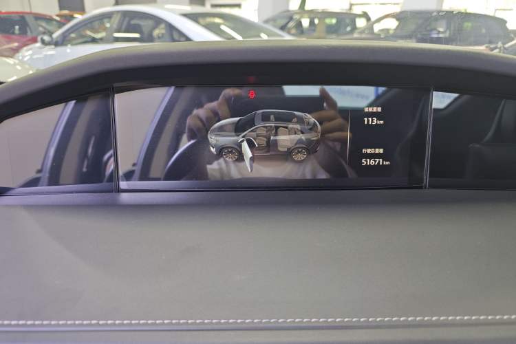 Used CHANGAN UNI-K 2021 2.0T Prestige Edition Odometer Close Up