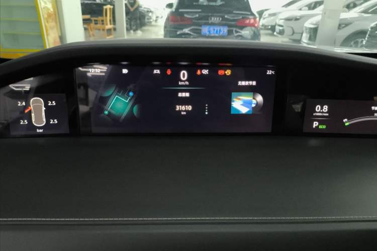 Used CHANGAN UNI-K 2021 2.0T Prestige Edition Odometer Close Up
