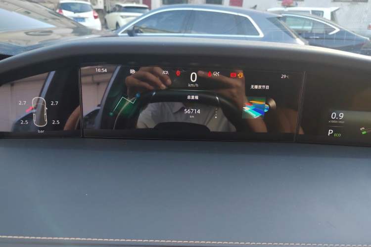 Used CHANGAN UNI-K 2021 2.0T Prestige Edition Odometer Close Up