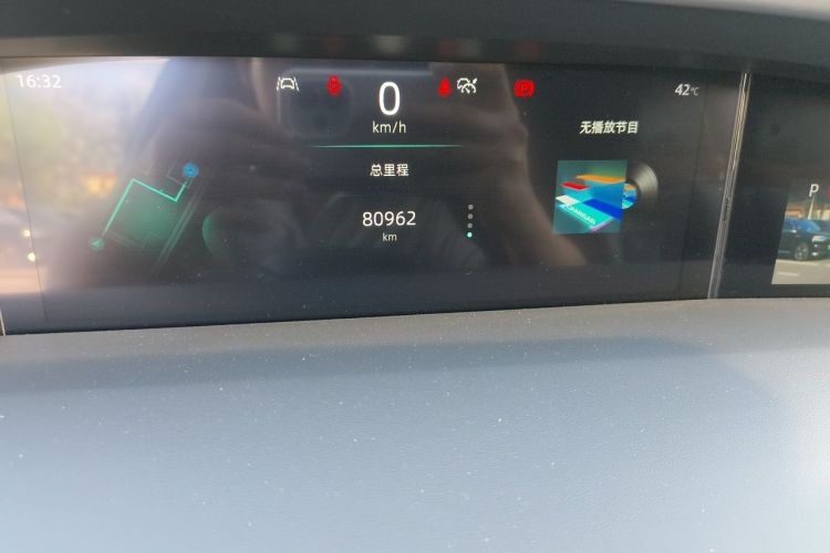 Used CHANGAN UNI-K 2021 2.0T Prestige Edition Odometer Close Up