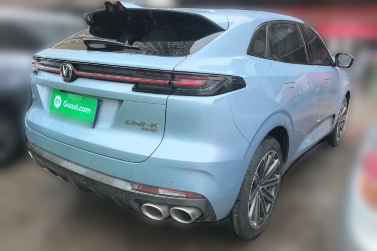Used CHANGAN UNI-K 2021 2.0T All-Wheel Drive Prestige Version Rear Right 45 Deg