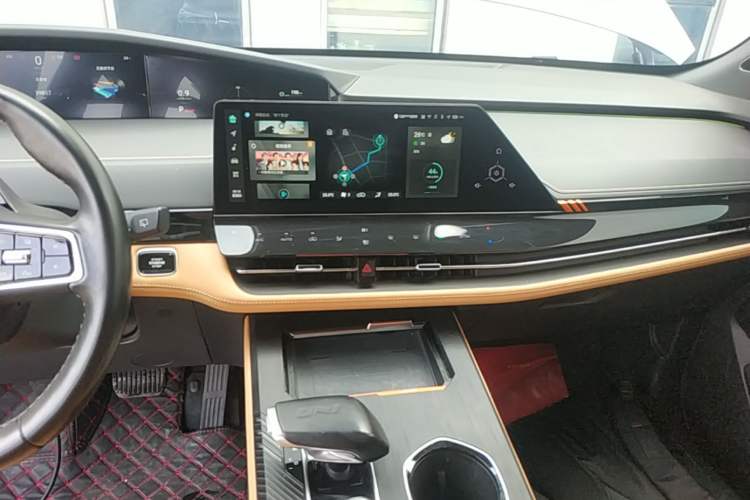 Used CHANGAN UNI-K 2021 2.0T Prestige Edition Audio And AC Panel