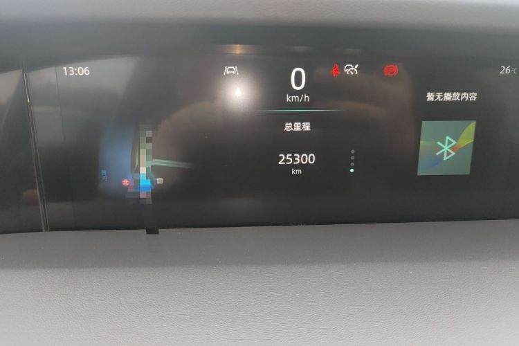 Used CHANGAN UNI-K 2021 2.0T Prestige Edition Odometer Close Up