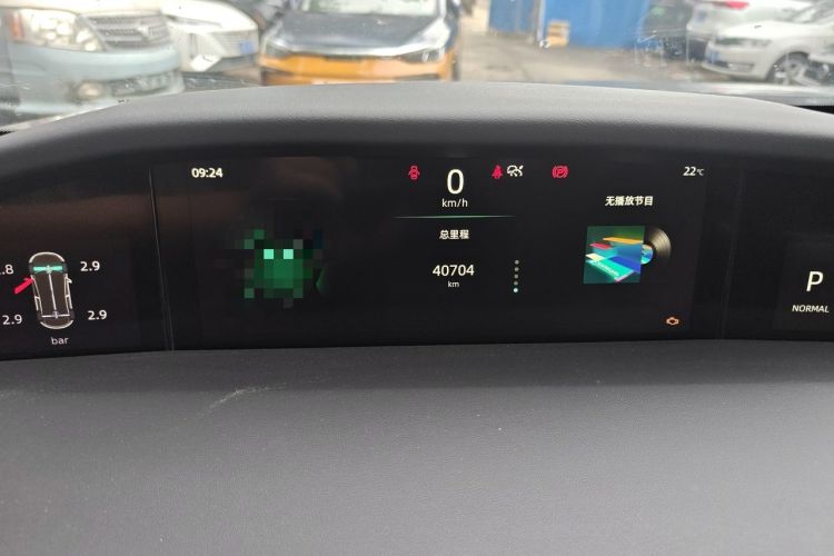 Used CHANGAN UNI-K 2021 2.0T All-Wheel Drive Prestige Version Odometer Close Up