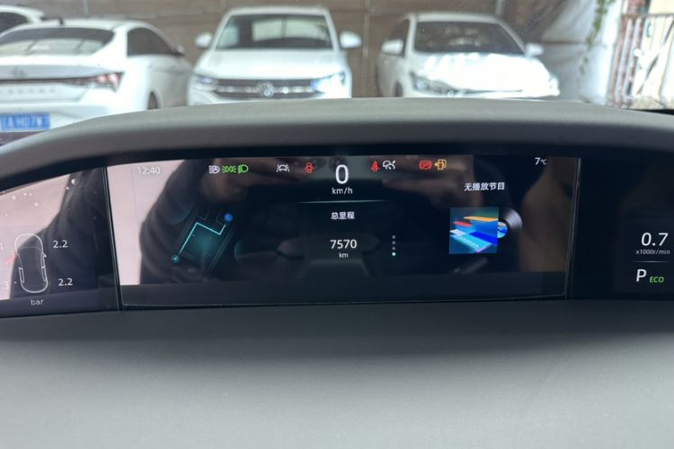 Used CHANGAN UNI-K 2021 2.0T Prestige Edition Odometer Close Up