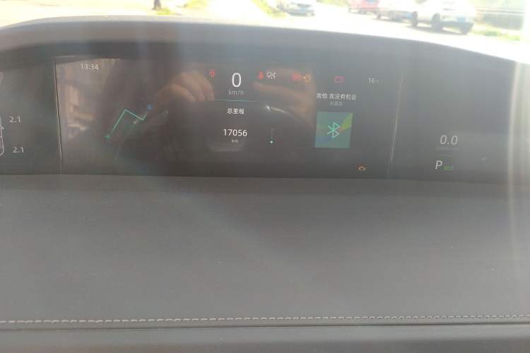 Used CHANGAN UNI-K 2021 2.0T Excellence Edition Odometer Close Up