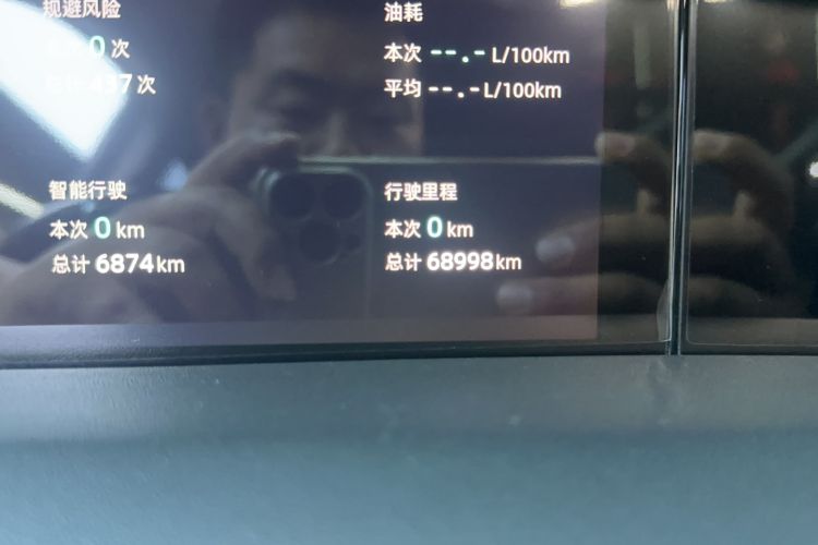 Used CHANGAN UNI-K 2021 2.0T Excellence Edition Odometer Close Up