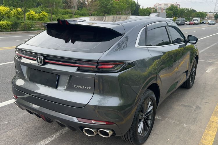 Used CHANGAN UNI-K 2021 2.0T Luxury Version Rear Right 45 Deg
