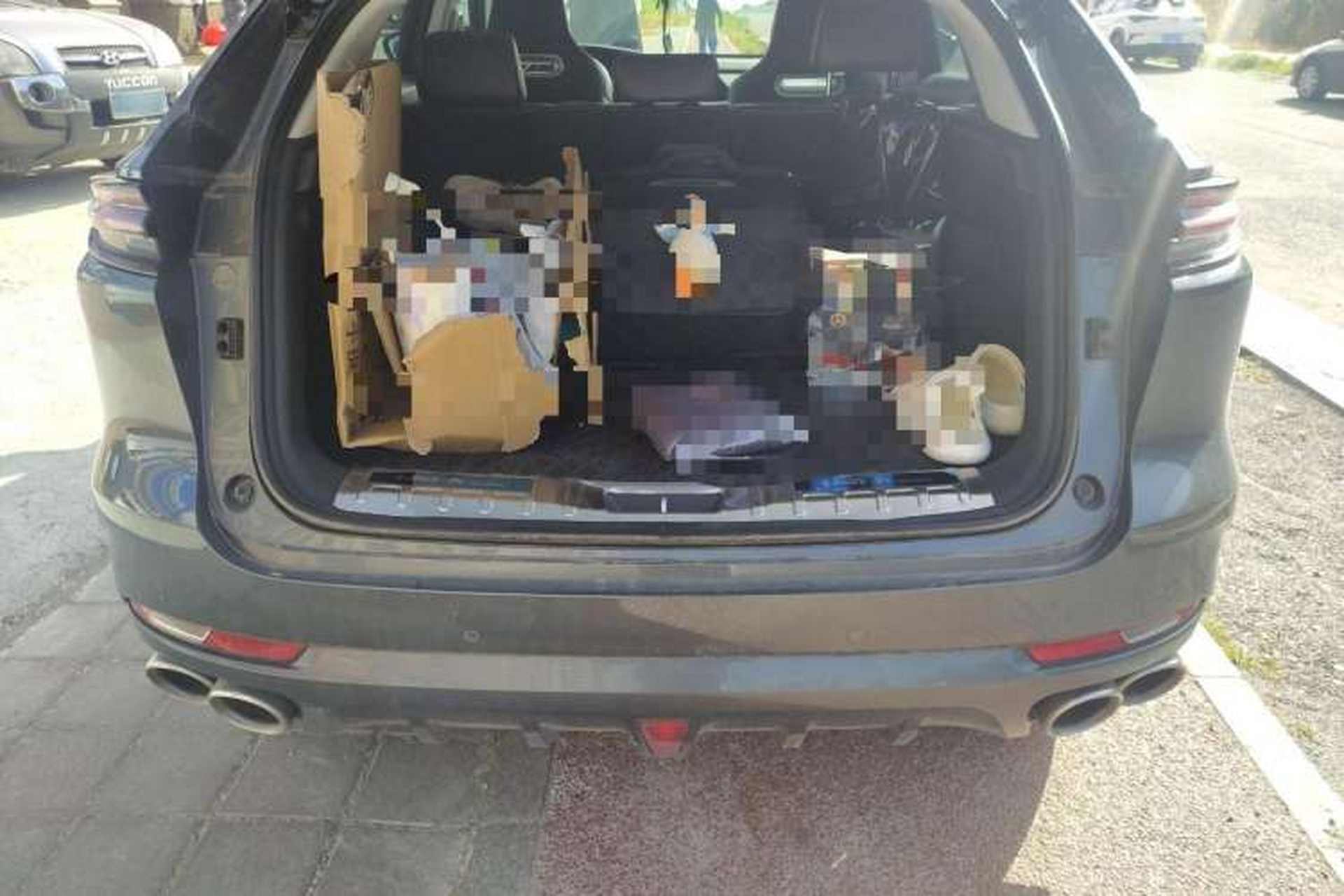 Used CHANGAN UNI-K 2021 2.0T Excellence Edition Trunk