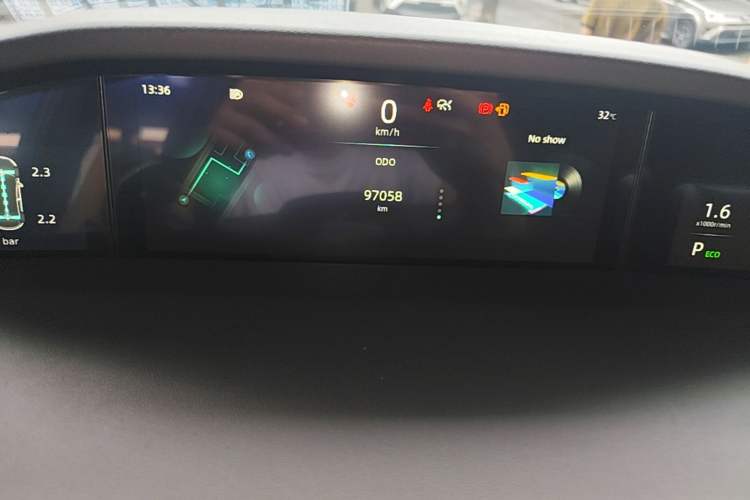 Used CHANGAN UNI-K 2021 2.0T All-Wheel Drive Prestige Version Instrument Cluster