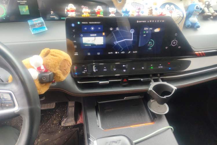 Used CHANGAN UNI-K 2021 2.0T Prestige Edition Audio And AC Panel