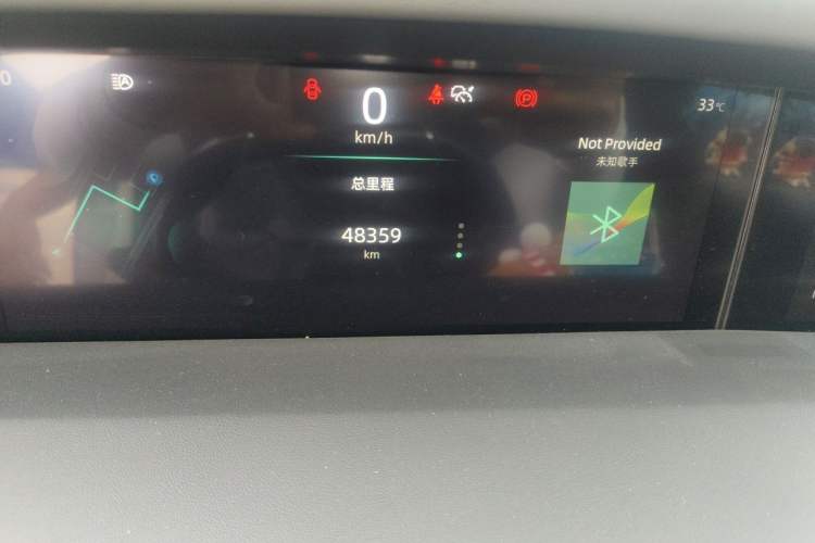 Used CHANGAN UNI-K 2021 2.0T Prestige Edition Odometer Close Up