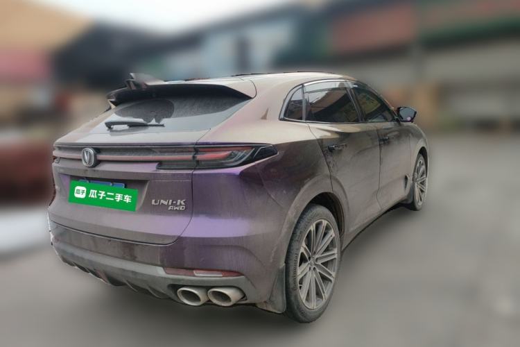 Used CHANGAN UNI-K 2021 2.0T All-Wheel Drive Prestige Version Rear Right 45 Deg