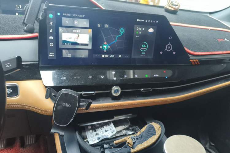Used CHANGAN UNI-K 2021 2.0T Excellence Edition Audio And AC Panel
