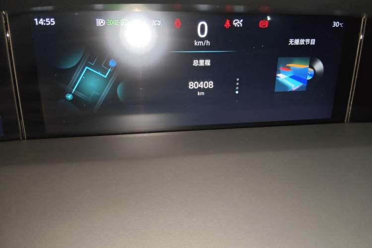Used CHANGAN UNI-K 2021 2.0T Prestige Edition Odometer Close Up