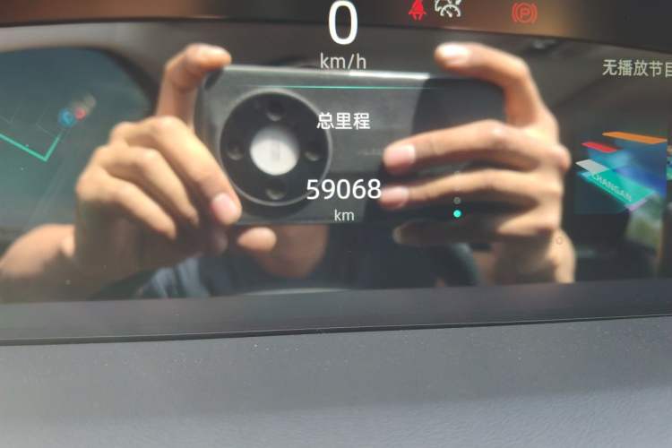 Used CHANGAN UNI-K 2021 2.0T Prestige Edition Odometer Close Up