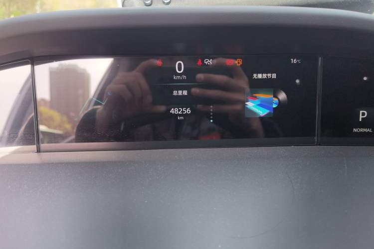 Used CHANGAN UNI-K 2021 2.0T Prestige Edition Odometer Close Up