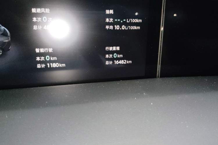 Used CHANGAN UNI-K 2021 2.0T Excellence Edition Odometer Close Up
