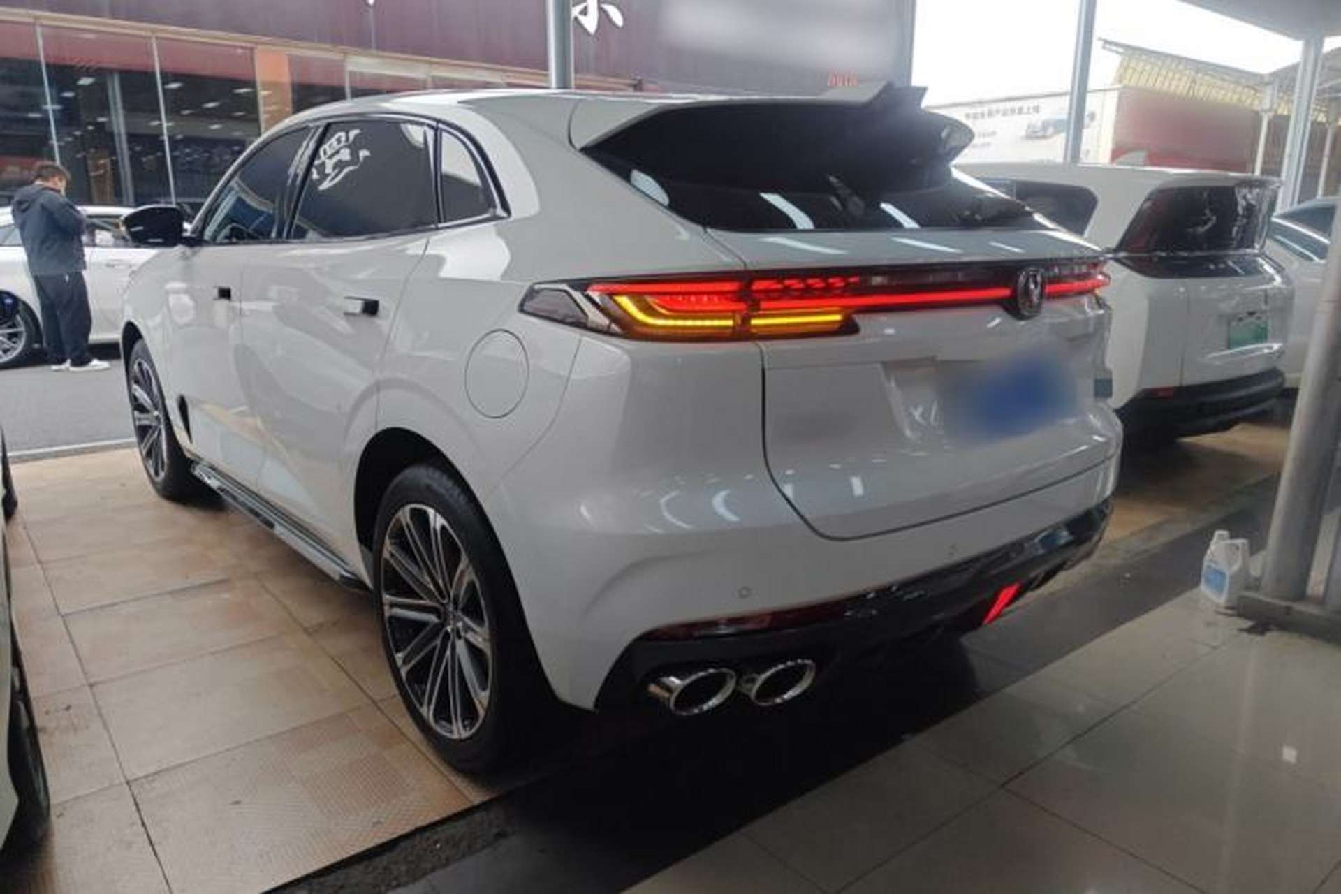 Used CHANGAN UNI-K 2021 2.0T Prestige Edition Rear Left 45 Deg