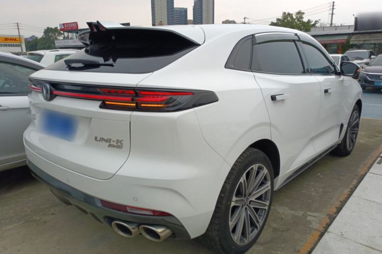 Used CHANGAN UNI-K 2021 2.0T All-Wheel Drive Prestige Version Rear Right 45 Deg