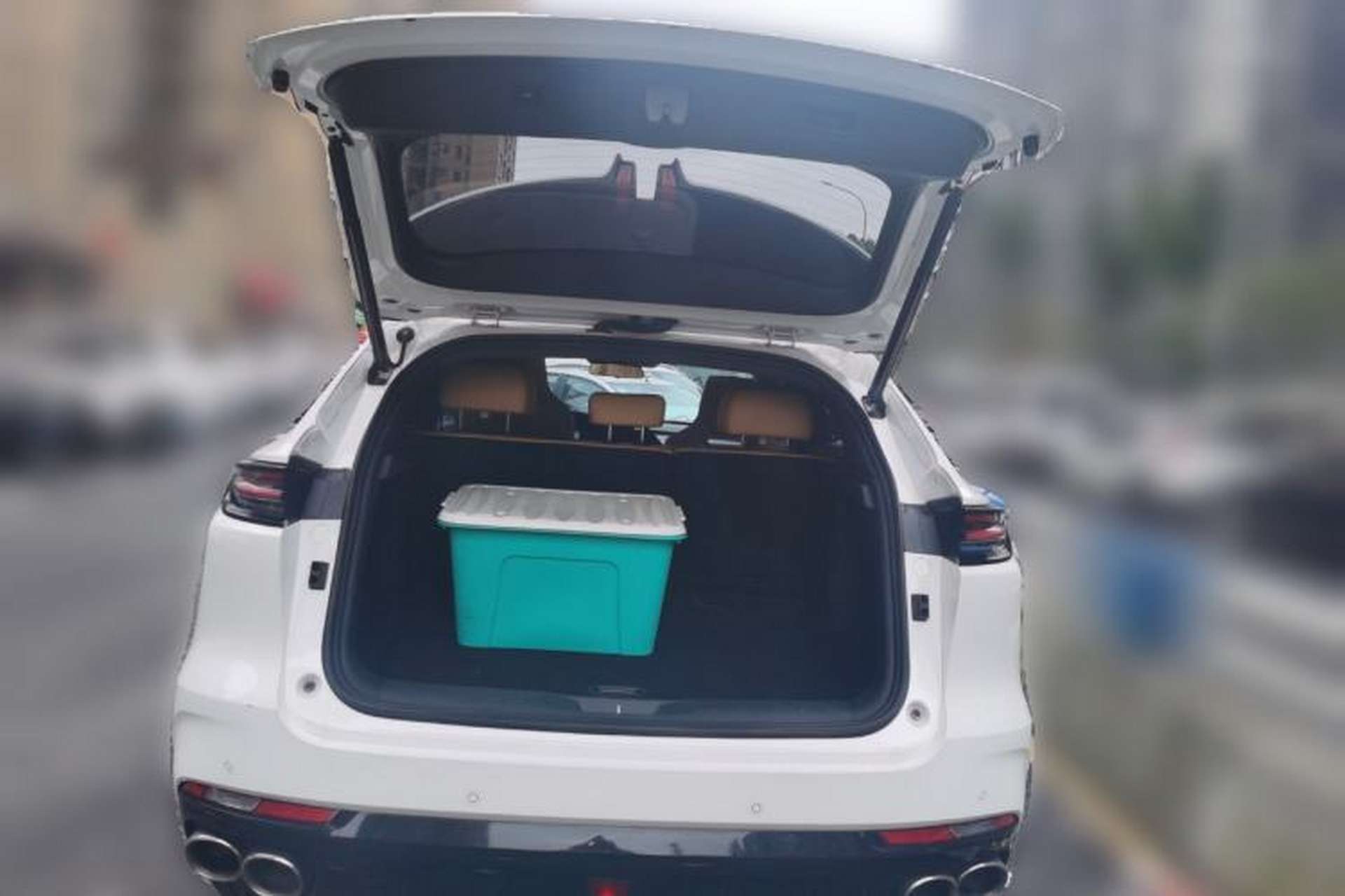 Used CHANGAN UNI-K 2021 2.0T Excellence Edition Trunk