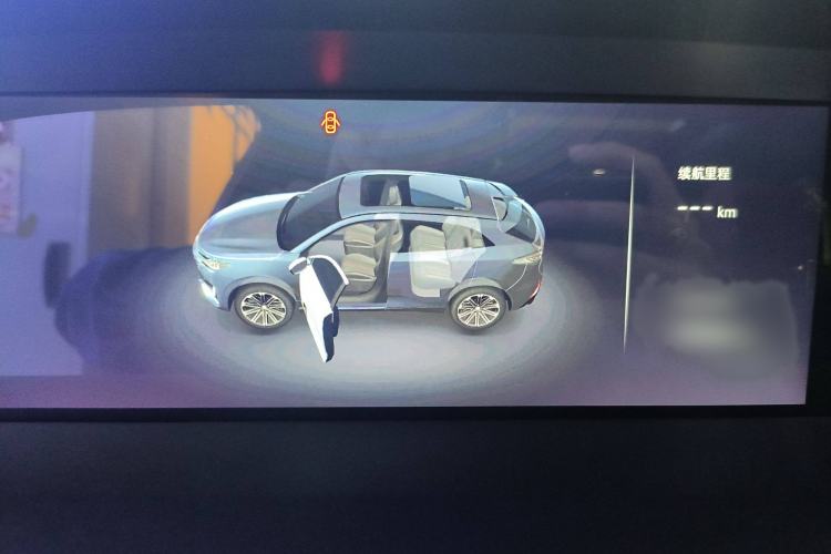 Used CHANGAN UNI-K 2023 2.0T Two-Wheel Drive Enjoyment Version Instrument Cluster