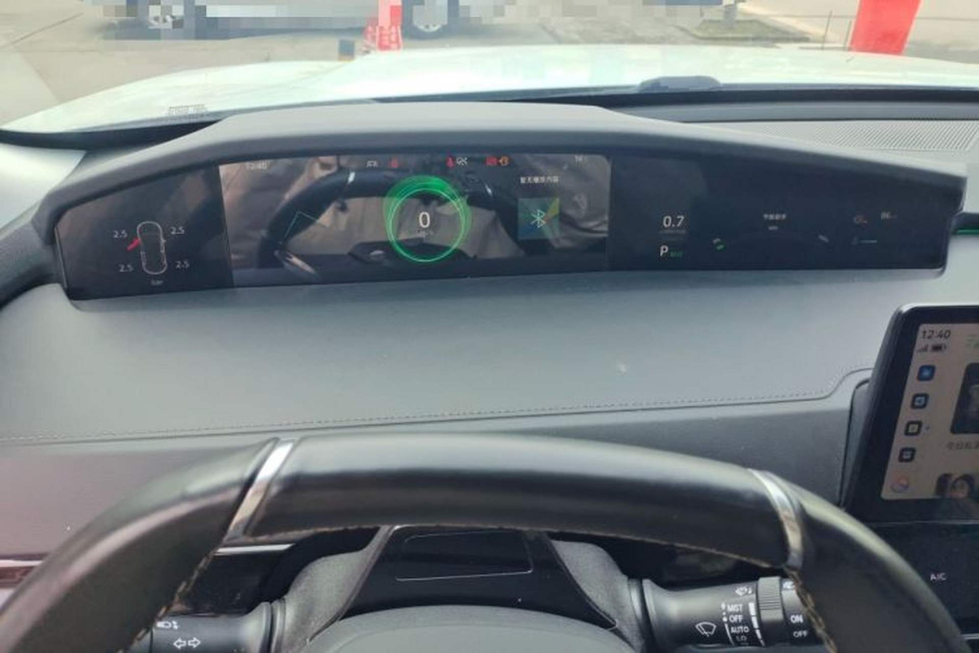 Used CHANGAN UNI-K 2023 2.0T Two-Wheel Drive Yue Ling Trim Instrument Cluster