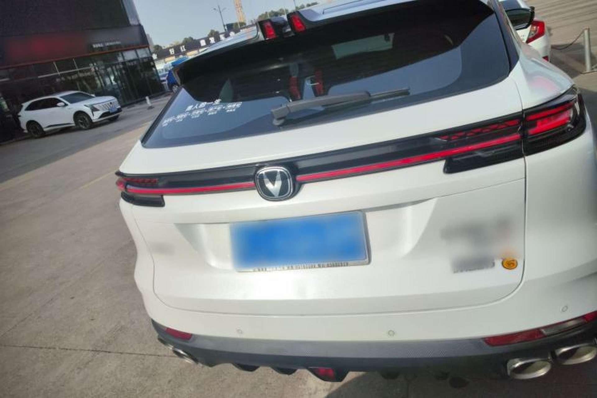 Used CHANGAN UNI-K 2023 2.0T Two-Wheel Drive Yue Ling Trim Rear