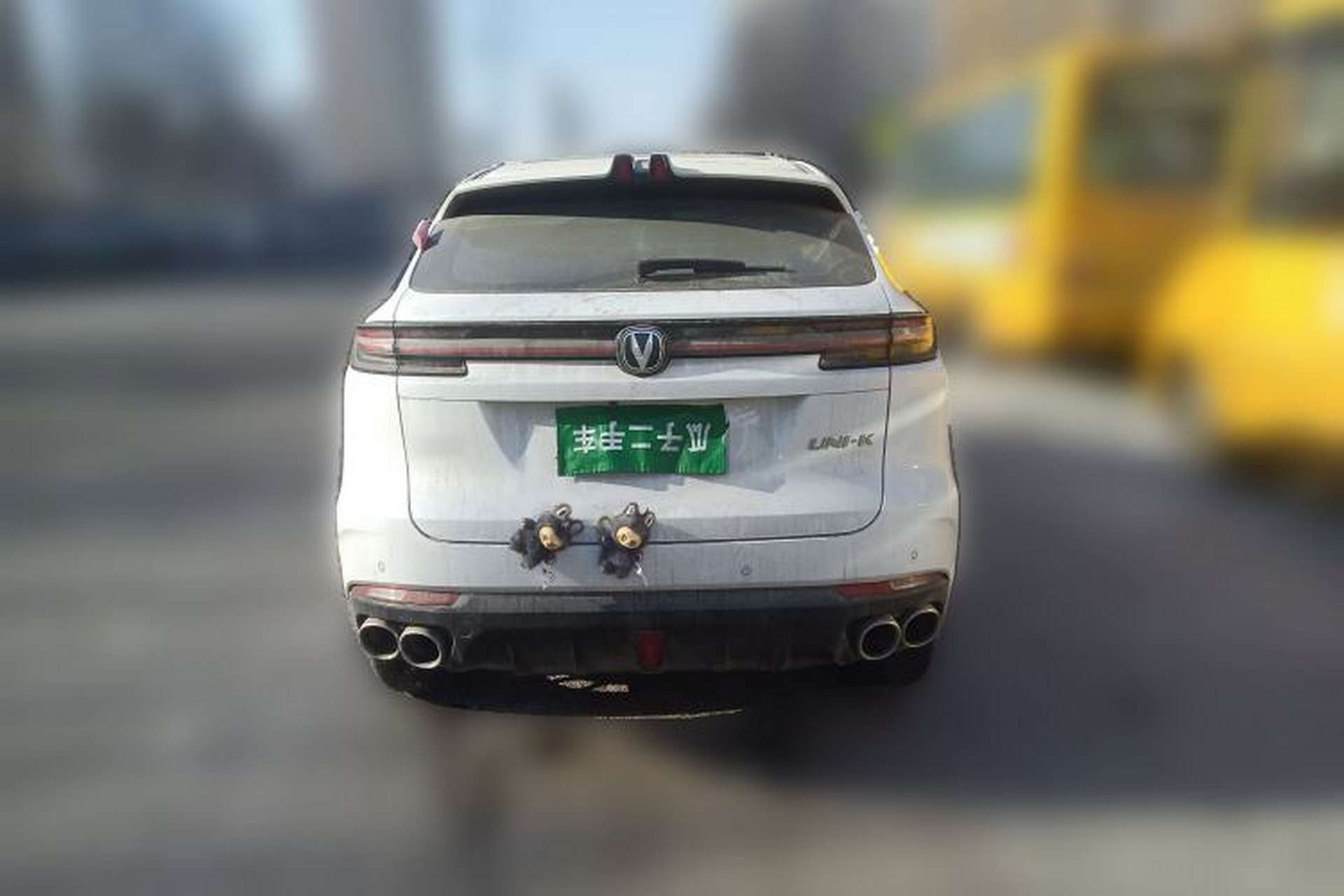 Used CHANGAN UNI-K 2023 2.0T Two-Wheel Drive YueShang Trim Rear