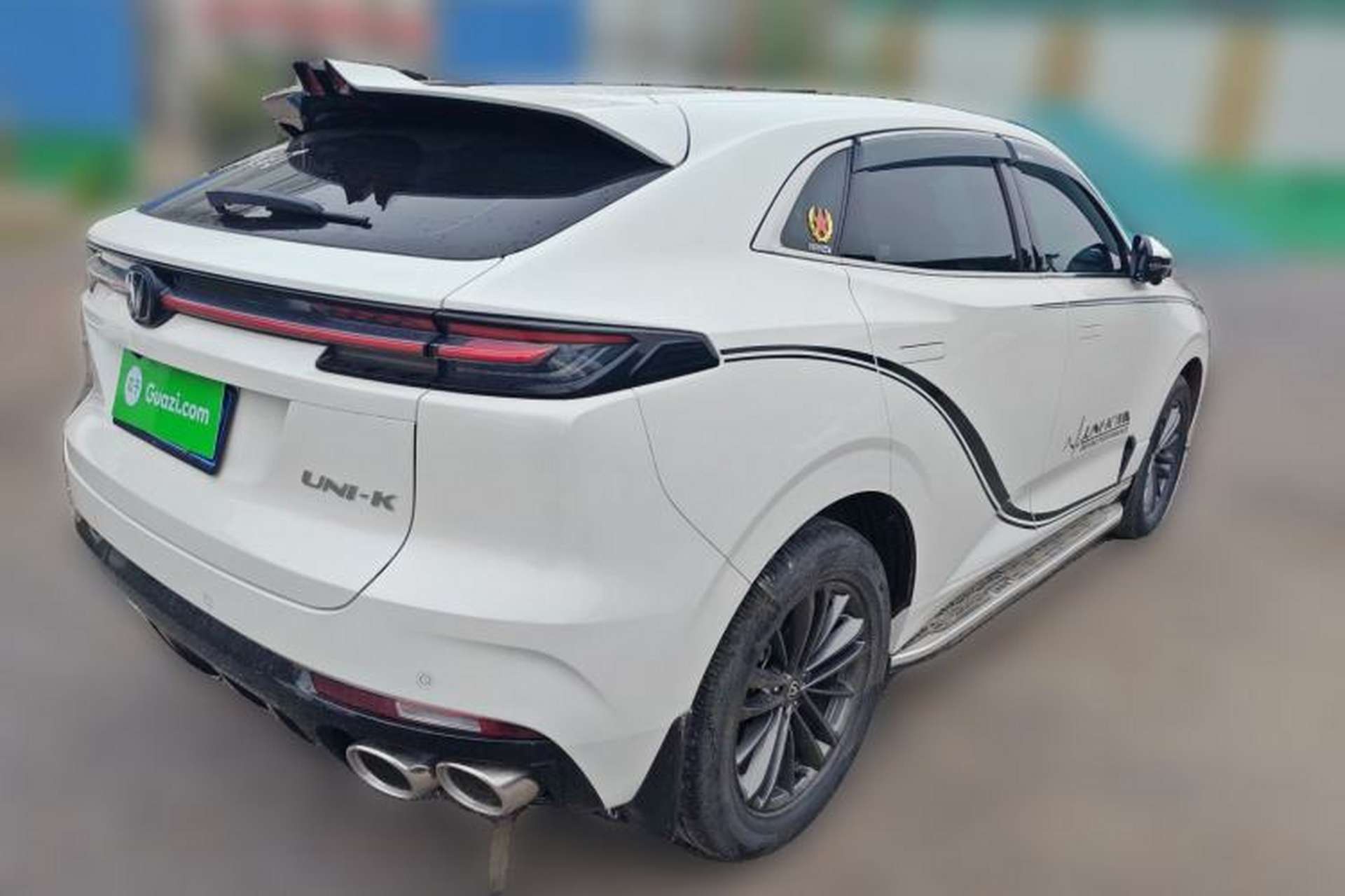 Used CHANGAN UNI-K 2023 2.0T Two-Wheel Drive YueShang Trim Rear Right 45 Deg