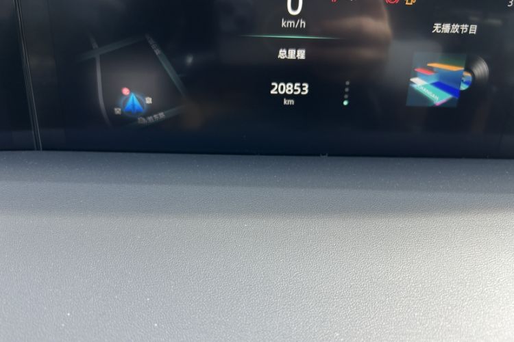 Used CHANGAN UNI-K 2024 2.0T Two-Wheel Drive Enjoyment Version Odometer Close Up