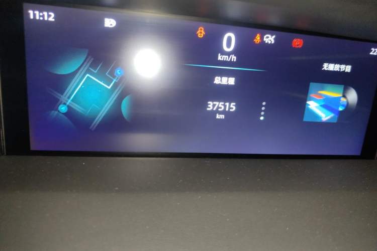 Used CHANGAN UNI-K 2024 2.0T Two-Wheel Drive YueShang Trim Odometer Close Up