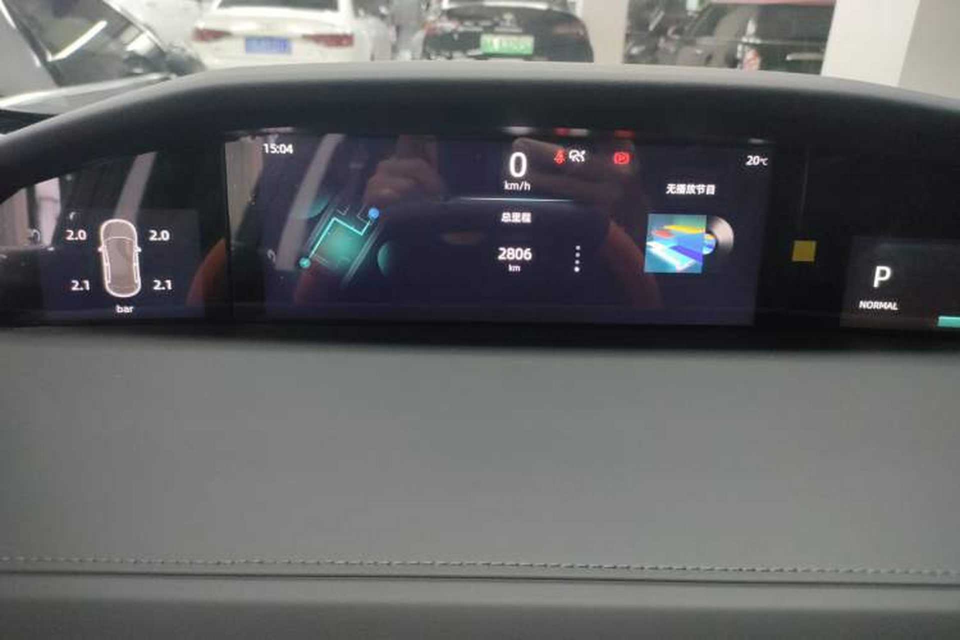Used CHANGAN UNI-K 2024 2.0T Two-Wheel Drive Global Edition Instrument Cluster