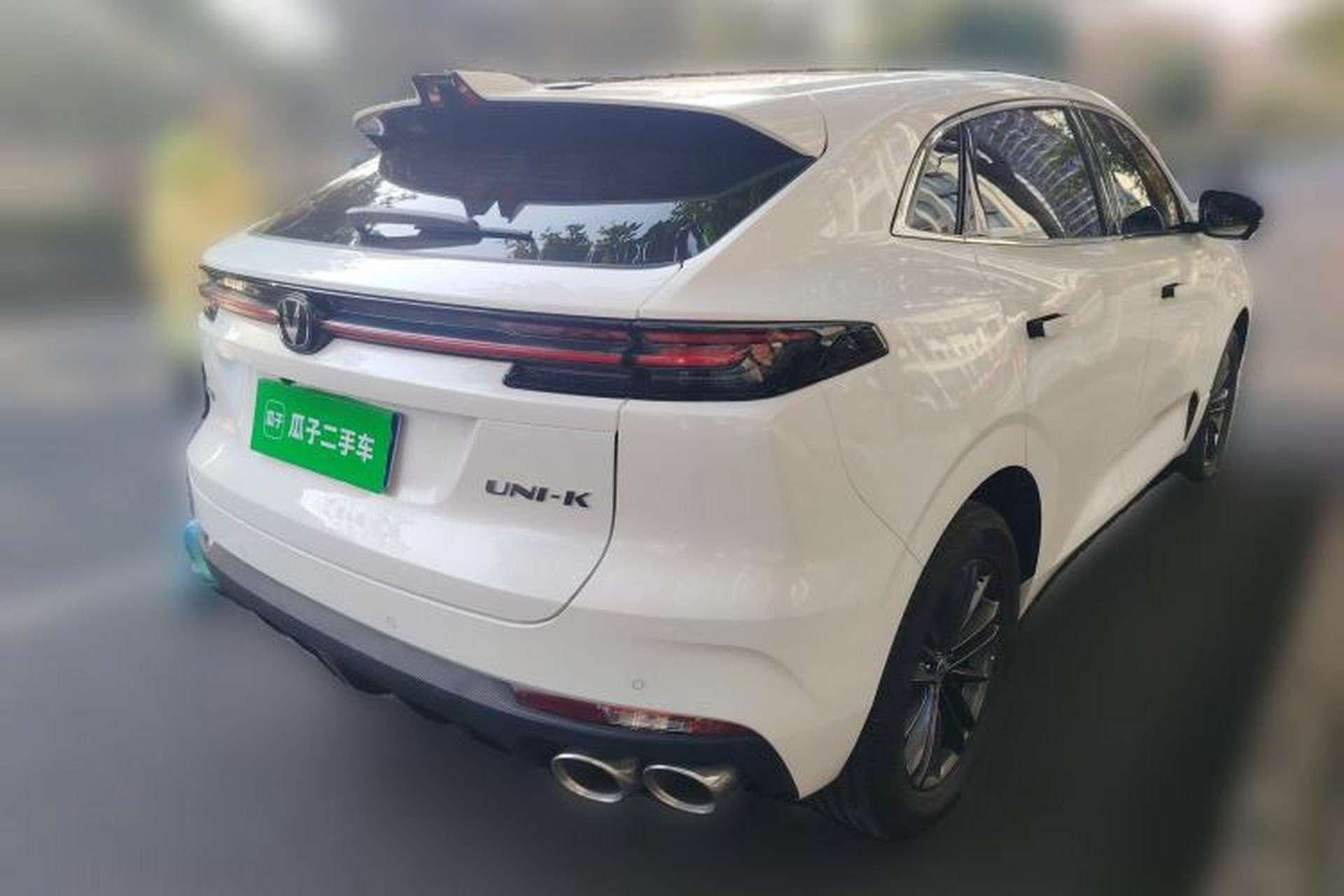 Used CHANGAN UNI-K 2024 2.0T Two-Wheel Drive YueShang Trim Rear Right 45 Deg