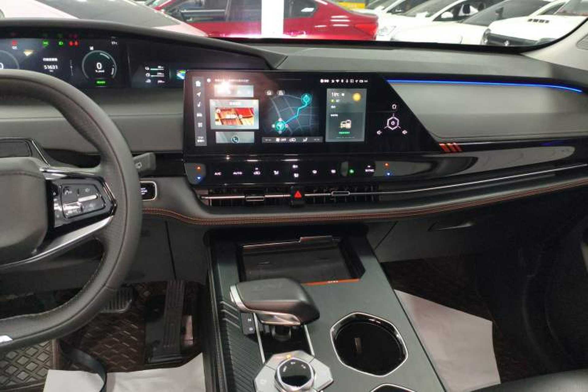 Used CHANGAN UNI-K iDD 2022 Blue Whale iDD 130km 1.5T Prestige Model Audio And AC Panel