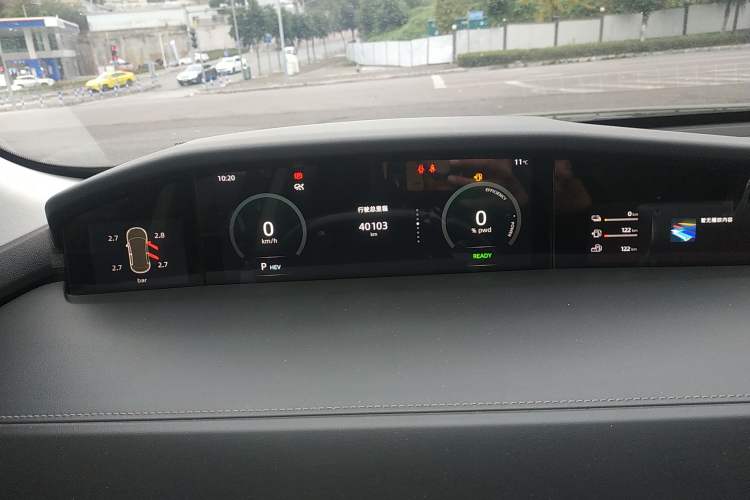 Used CHANGAN UNI-K iDD 2022 Blue Whale iDD 130km 1.5T Excellence Model Instrument Cluster